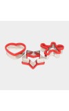 Steel Cookie Cutter Set of 3