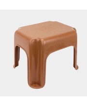 Brown Plastic Bath Stool