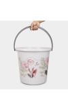 25L Grey Plastic Bucket