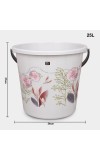 25L Grey Plastic Bucket