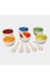 Home Finery                         Stoneware Soup Set of 6