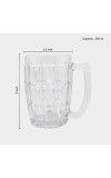 Yera                         380 ml Glass Mug