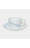Cello                         130 ml Opalware Cup &amp; Saucer Set