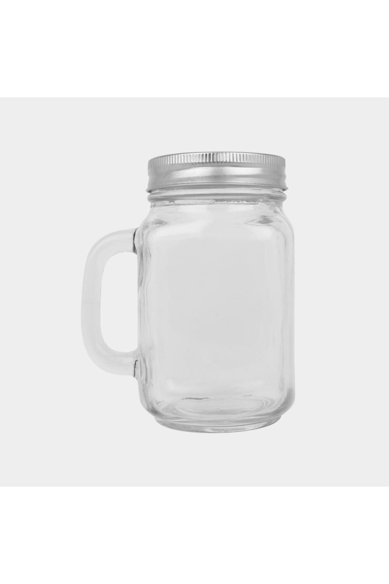 Home Finery                         430 ml Glass Mason Jar