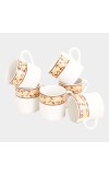 Home Finery                         120ml Stoneware Cup Set of 6