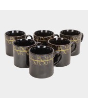 Home Finery                         120ml Stoneware Cup Set of 6
