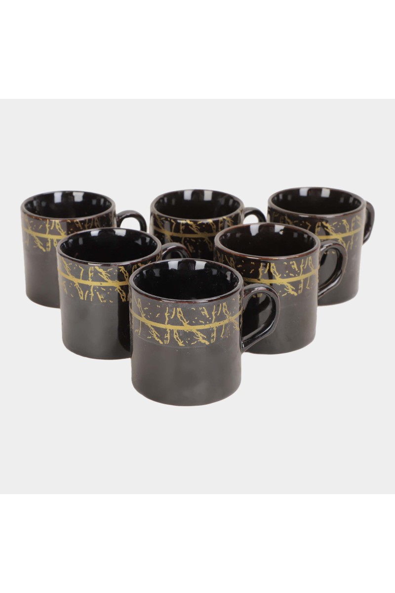 Home Finery                         120ml Stoneware Cup Set of 6