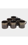 Home Finery                         120ml Stoneware Cup Set of 6