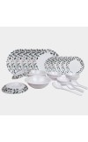 Home Finery                         Melamine Dinner Set 40 Pcs