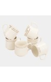 Home Finery                         120 ml Stoneware Cup, Set of 6