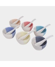 Home Finery                         250 ml Stoneware Soup Set of 6