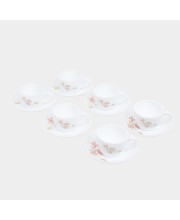 Home Finery                         145 ml Opalware Cup &amp; Saucer Set