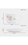 Home Finery                         145 ml Opalware Cup &amp; Saucer Set