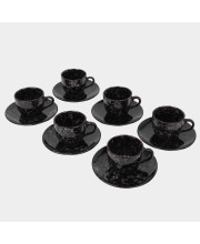 Home Finery                         160 ml Stoneware Cup &amp; Saucer Set