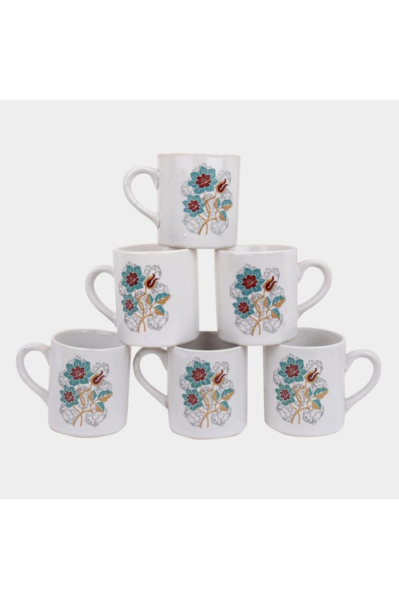 Home Finery                         140ml Stoneware Cup Set of 6