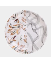 Home Finery                         Melamine Snack Plate