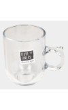 Home Finery                         250 ml Glass Coffee Mug