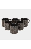 Home Finery                         120ml Stoneware Cup Set of 6