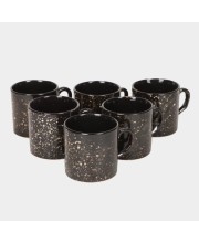 Home Finery                         120ml Stoneware Cup Set of 6