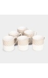 Home Finery                         120 ml Stoneware Cup, Set of 6
