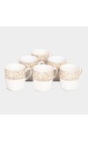 Home Finery                         120ml Stoneware Cup Set of 6