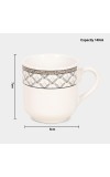 Home Finery 120ml Stoneware Cup Set of 6 Home Finery 120ml Stoneware Cup Set of 6