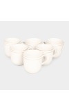 Home Finery                         120ml Stoneware Cup Set of 6