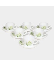 Cello                         120 ml Opalware Cup &amp; Saucer Set