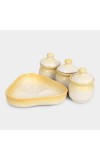 Home Finery                         350 ml Opalware Pickle Set