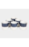 Home Finery                         160 ml Bone China Mug Set of 6