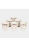 Home Finery                         170 ml Stoneware Mug Set of 6