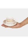 Home Finery                         160 ml Bio China Cup &amp; Saucer Set