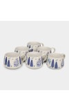 Home Finery                         200ml Stoneware Mug Set of 6