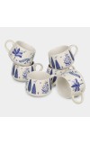 Home Finery                         200ml Stoneware Mug Set of 6