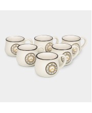 Home Finery                         200ml Stoneware Mug Set of 6