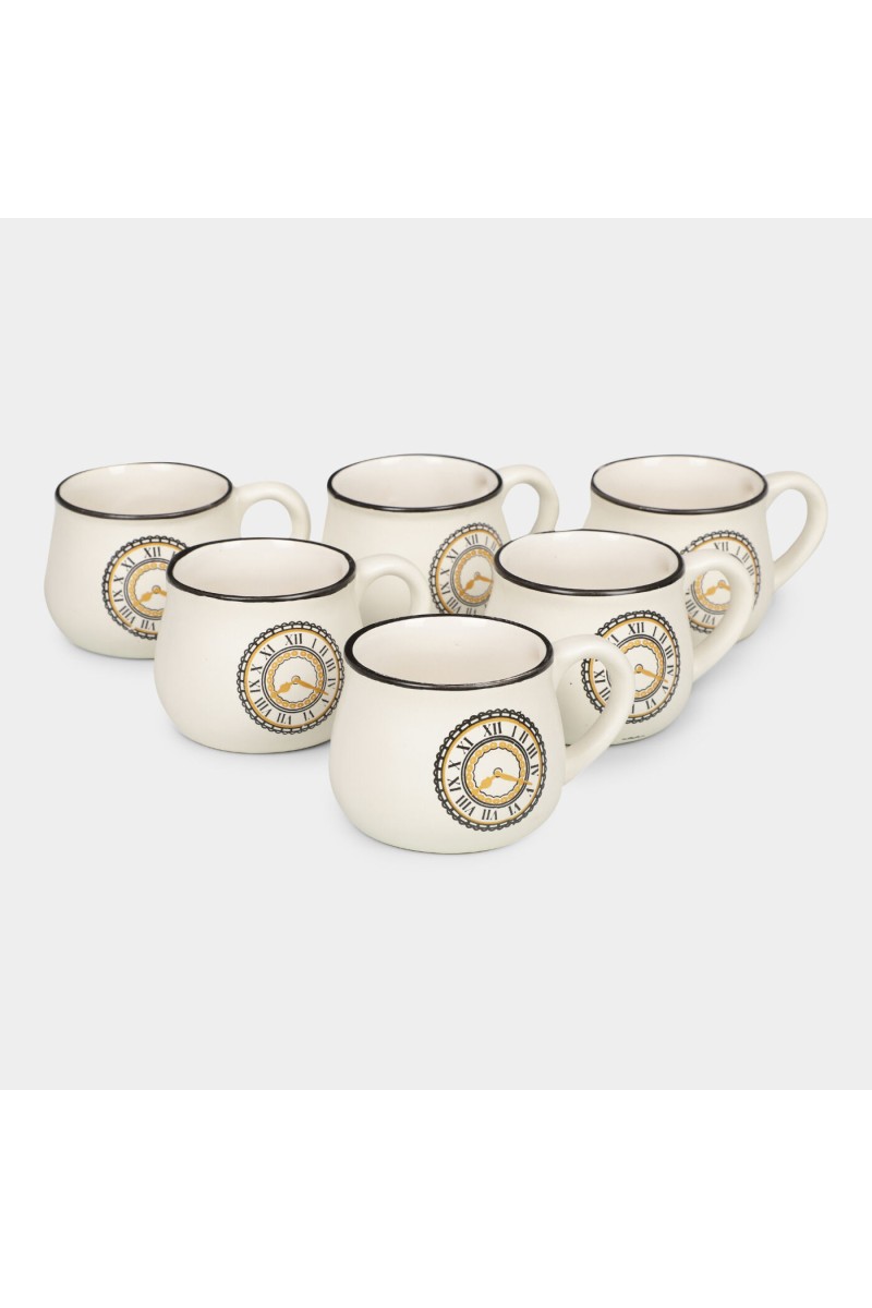 Home Finery                         200ml Stoneware Mug Set of 6