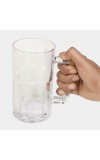 Home Finery                         600 ml Glass Mug