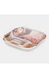 Home Finery                         Melamine Snacks Plate