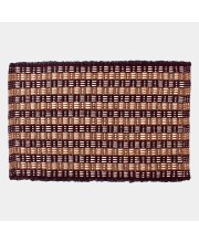 Home Beautiful                         Multicolour Polyester Cotton Door Mat