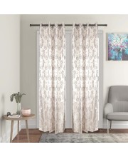 Home Beautiful                         7ft. Grey Microfiber Door Curtain
