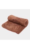 Home Beautiful                         270 GSM Brown Microfiber Baby Towel