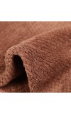 Home Beautiful                         270 GSM Brown Microfiber Baby Towel