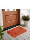 Home Beautiful Anti-Skid Brown Polyester Door Mat Home Beautiful Anti-Skid Brown Polyester Door Mat