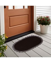 Home Beautiful                         Brown Polyester Door Mat