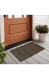 Home Beautiful                         Green Polyester Cotton Door Mat