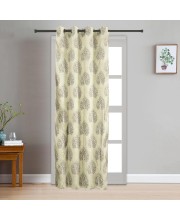 Home Beautiful                         7ft. Green Microfiber Door Curtain