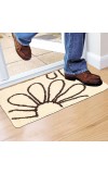 Home Beautiful                         Anti-Skid Multicolour Polyester Door Mat