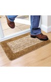 Home Beautiful Anti-Skid Brown Polyester Door Mat Home Beautiful Anti-Skid Brown Polyester Door Mat