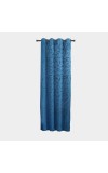 Home Beautiful                         9ft. Dark Blue Microfiber Long Door Curtain