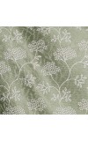 Home Beautiful                         5ft. Light Sage Green Printed Eyelet Curtains